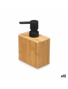 Toothbrush Holder Green Bamboo polypropylene 9 x 11 x 9 cm (6 Units) | Tienda24 Tienda24.eu