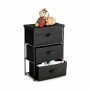 Cajonera Confortime Negro 55 x 30 x 75 cm | Tienda24 - Global Online Shop Tienda24.eu