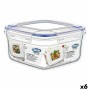 Set di scatole porta pranzo Dem Ermetico 3 Pezzi 500 ml 18 x 18 x 10 cm (6 Unità) | Tienda24 - Global Online Shop Tienda24.eu