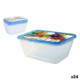 Lunchbox hermetisch Lékué Borosilikatglas rechteckig 1,52 L | Tienda24 - Global Online Shop Tienda24.eu