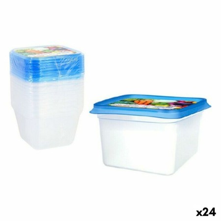 Ensemble de 9 Boîtes à Lunch Privilege 49792 550 ml 12 x 12 x 7,5 cm (24 Unités) | Tienda24 - Global Online Shop Tienda24.eu