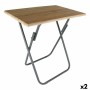 Table Piable Confortime Bois 73 x 52 x 75 cm (2 Unités) de Confortime, Tables de service - Réf : S2231410, Prix : 51,92 €, Re...