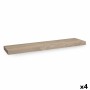 Regale Confortime Holz MDF Braun 23,5 x 80 x 3,8 cm (4 Stück) von Confortime, Schweberegale - Ref: S2231421, Preis: 40,06 €, ...