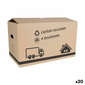 Caixa de Armazenagem com Tampa Confortime Cartão 50 x 29 x 30 cm (20 Unidades) de Confortime, Caixas e baús de arrumação - Re...