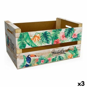 Boîte de rangement Confortime Paradise (3 Unités) (44 x 24,5 x 23 cm) de Confortime, Boîtes et coffres de rangement - Réf : S...