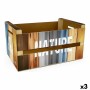 Scatola portaoggetti Confortime Nature (3 Unità) (44 x 24,5 x 23 cm) di Confortime, Scatole e cassapanche - Rif: S2231468, Pr...