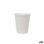 Set of glasses Algon Cardboard White 12 Pieces 250 ml (20 Units) by Algon, Tumblers - Ref: S2231498, Price: 11,88 €, Discount: %