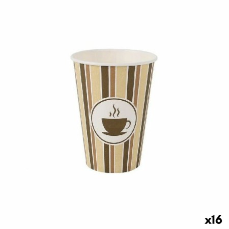 Gläserset Algon Pappe Kaffee 40 Stücke 220 ml (16 Stück) | Tienda24 - Global Online Shop Tienda24.eu