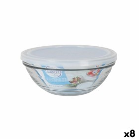 Porta Pranzo Rotondo con Coperchio Duralex FreshBox 970 ml ø 17 x 7 cm (8 Unità) di Duralex, Conservazione di alimenti - Rif:...