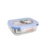 Lunchbox hermetisch Quttin rechteckig 600 ml 17,5 x 13 x 6 cm (6 Stück) von Quttin, Lagerung von Lebensmitteln - Ref: S223154...