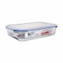 Hermetic Lunch Box Quttin Rectangular 3,7 L 36 x 24,8 x 8,1 cm (4 Units) by Quttin, Food storage - Ref: S2231556, Price: 46,6...