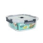 Porta pranzo Ermetico Quttin Quadrato 1,1 L 18,8 x 18,8 x 7,5 cm (6 Unità) di Quttin, Conservazione di alimenti - Rif: S22315...