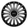 Tapacubos Sparco Torino CS5 Negro Plateado 15 (4 u