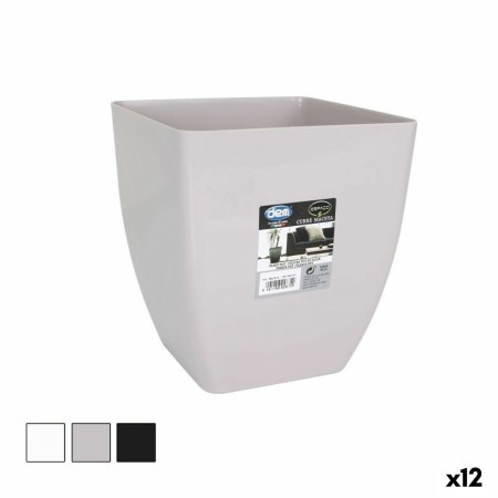 Cache-pot Dem Espaso Carré 19 x 19 x 21 cm (12 Unités) de Dem, Cache-pots - Réf : S2231595, Prix : 19,54 €, Remise : %