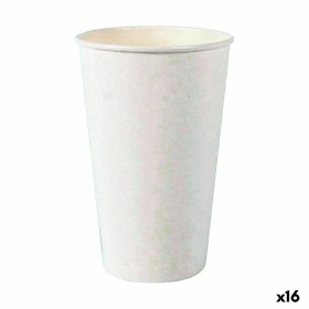 Set de Vasos Algon Desechables Cartón Blanco 6 Piezas 450 ml (16 Unidades) de Algon, Vasos - Ref: S2231609, Precio: 11,62 €, ...