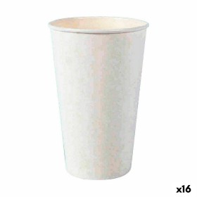 Set de Verres Algon Produits à usage unique Carton Blanc 15 Pièces 450 ml (16 Unités) de Algon, Verres - Réf : S2231610, Prix...