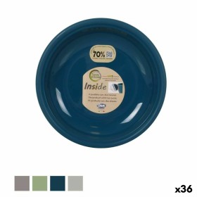 Flat Plate La Mediterránea Palaos 26 x 26 x 2 cm (36 Units) | Tienda24 - Global Online Shop Tienda24.eu