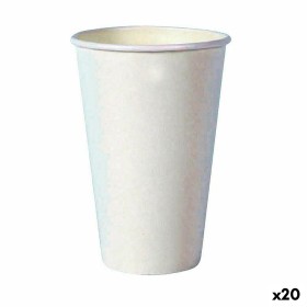 Set of glasses Algon Disposable Cardboard White 35 Pieces 350 ml (20 Units) by Algon, Tumblers - Ref: S2231728, Price: 33,30 ...