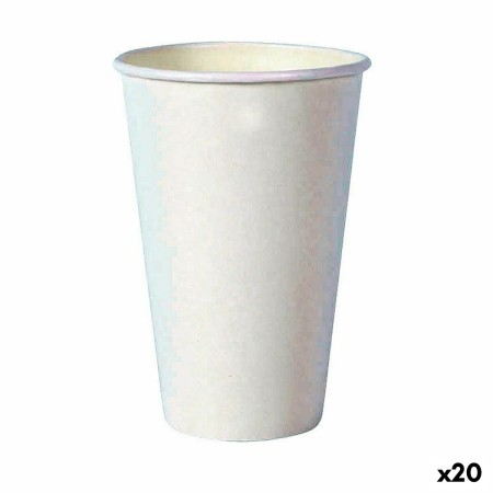 Set de Vasos Algon Desechables Cartón Blanco 35 Piezas 350 ml (20 Unidades) de Algon, Vasos - Ref: S2231728, Precio: 33,30 €,...