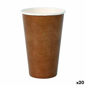 Set de Vasos Algon Desechables Cartón papel kraft 35 Piezas 350 ml (20 Unidades) de Algon, Vasos - Ref: S2231731, Precio: 33,...