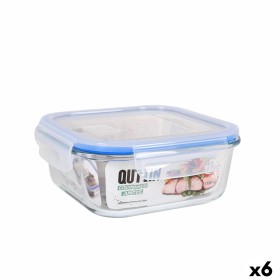 Lancheira Hermética Quttin Quadrado 1,1 L (6 Unidades) de Quttin, Armazenamento de alimentos - Ref: S2231757, Preço: 24,91 €,...