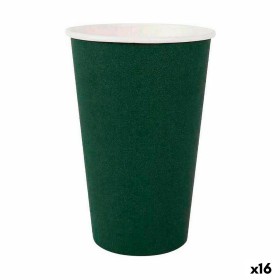 Set de Vasos Algon Desechables Cartón Verde 7 Piezas 450 ml (16 Unidades) de Algon, Vasos - Ref: S2231772, Precio: 11,62 €, D...