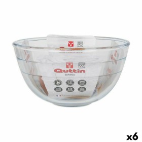 Bowl Quttin Quttin Glass 3,8 L Mixer (6 Units) by Quttin, Plates and dishes - Ref: S2231818, Price: 34,34 €, Discount: %