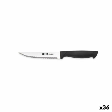 Coltello Seghettato Quttin Black 11 cm (36 Unità) di Quttin, Coltelli - Rif: S2231857, Prezzo: 26,34 €, Sconto: %