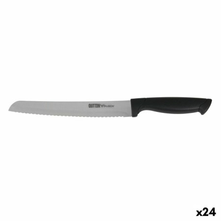 Bread Knife Quttin Black Black Silver 24 Units 20 cm by Quttin, Bread Knives - Ref: S2231858, Price: 32,98 €, Discount: %