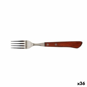 Fourchette Quttin Packwood 9,5 cm Marron Argenté (36 Unités) de Quttin, Fourchettes - Réf : S2231894, Prix : 68,29 €, Remise : %