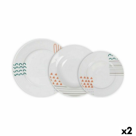 Set di Stoviglie La Mediterránea Veronique Rotonda 12 Pezzi (2 Unità) | Tienda24 - Global Online Shop Tienda24.eu