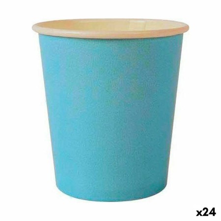 Set de Vasos Algon Desechables Cartón Azul 20 Piezas 120 ml (24 Unidades) de Algon, Vasos - Ref: S2231922, Precio: 15,00 €, D...