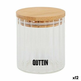 Tarro Quttin Vidrio de Borosilicato 500 ml (12 Unidades) de Quttin, Almacenamiento de alimentos - Ref: S2231946, Precio: 27,3...