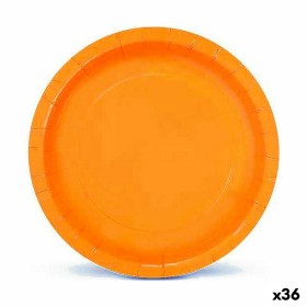 Plate set Algon Disposable 20 cm Cardboard Yellow 10 Pieces (36 Units) by Algon, Turntables - Ref: S2232260, Price: 19,25 €, ...