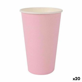 Conjunto de Copos Algon Descartáveis Cartão Cor de Rosa 10 Peças 330 ml (20 Unidades) de Algon, Copos - Ref: S2232295, Preço:...