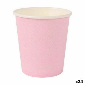 Set of glasses Algon Disposable Cardboard Pink 20 Pieces 120 ml (24 Units) by Algon, Tumblers - Ref: S2232297, Price: 15,00 €...