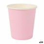 Set di Bicchieri Algon Monouso Cartone Rosa 20 Pezzi 120 ml (24 Unità) di Algon, Tumbler - Rif: S2232297, Prezzo: 15,00 €, Sc...