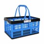 Caja Plegable con Asas Tontarelli Voilà Azul 16 L 39 x 25,5 x 21 cm (10 Unidades) de Tontarelli, Cajas y arcones de almacenaj...