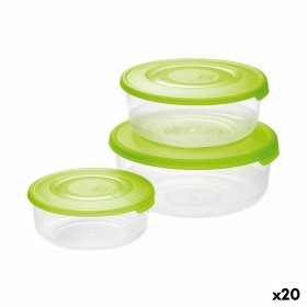 Bote Home ESPRIT Amarelo Verde Natural Cortiça Silicone Vidro de Borosilicato Shabby Chic 1 L (4 Unidades) | Tienda24 - Global Online Shop Tienda24.eu