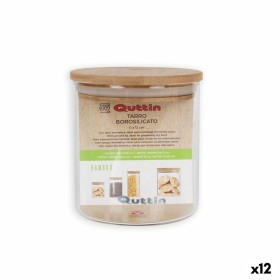 Jar Quttin Silicone Borosilicate Glass 700 ml (12 Units) by Quttin, Food storage - Ref: S2232369, Price: 36,17 €, Discount: %