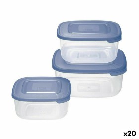 Set of lunch boxes Tontarelli Squared 3 Pieces (20 Units) by Tontarelli, Food storage - Ref: S2232397, Price: 45,63 €, Discou...