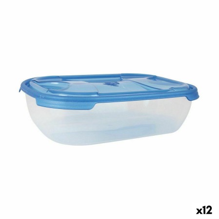 Set di scatole porta pranzo Tontarelli Nuvola 1,15 L Azzurro Rettangolare 3 Pezzi (12 Unità) di Tontarelli, Conservazione di ...