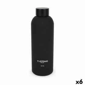 Thermal Bottle ThermoSport Soft Touch Black 500 ml (6 Units) by ThermoSport, Thermos flasks - Ref: S2232420, Price: 35,48 €, ...