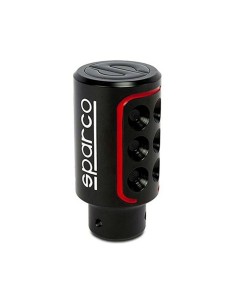 Manípulo da Alavanca da Caixa de Velocidades Sparco SPC RACING Preto/Vermelho de Sparco, Alavanca de mudanças - Ref: S3700552...