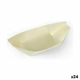 Set of bowls Algon Disposable Wood 10 Pieces 12,5 cm (24 Units) by Algon, Turntables - Ref: S2232496, Price: 19,03 €, Discoun...