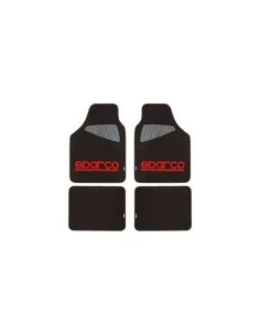 Set de tapis de voitures Sparco SPC1903 Universel Noir/Rouge (4 pcs) de Sparco, Tapis anti-dérapants - Ref: S3700589, Precio:...