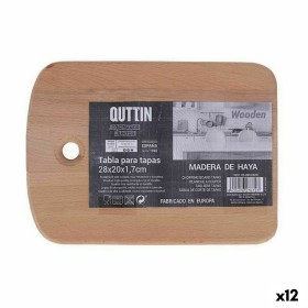 Planche à découper Quttin 28 x 20 x 1,7 cm (12 Unités) de Quttin, Planches à découper - Réf : S2232635, Prix : 39,19 €, Remis...