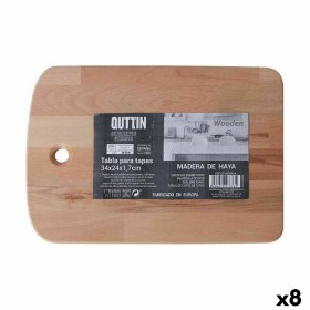 Cutting board Quttin 34 x 24 x 1,7 cm (8 Units) by Quttin, Chopping boards - Ref: S2232637, Price: 35,89 €, Discount: %