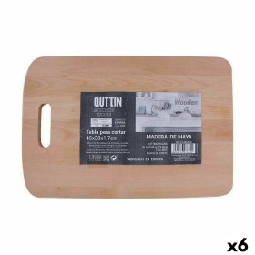 Planche à découper Quttin 45 x 30 x 1,7 cm (6 Unités) de Quttin, Planches à découper - Réf : S2232639, Prix : 43,56 €, Remise...