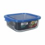 Lancheira Quadrada com Tampa Quttin Azul 1,1 L (6 Unidades) de Quttin, Armazenamento de alimentos - Ref: S2232679, Preço: 18,...